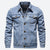 Heren denimjack - duurzame moderne pasvorm voor casual of zakelijke gelegenheden - tijdloze stijl voor elke gelegenheid
