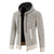 Gebreide rits-hoodie - casual herenoutdoorwear