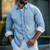 Heren denim overhemd met borstzakken - tijdloze button-up voor casual looks
