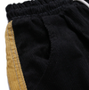 Heren sweatpants met kleurrijk patchwork verstelbare oranje casual wear - trendy joggingbroeken voor dagelijks gebruik