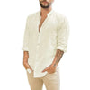 Heren casual linnen overhemd - luchtige avondoutfit voor de zomer