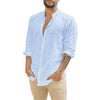 Heren casual linnen overhemd - luchtige avondoutfit voor de zomer