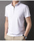 Heren polo shirt met rits - moderne korte mouwen voor casual uitjes