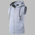 Heren zip mouwloze hoodie - sportieve vest voor een actieve levensstijl