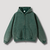Oversized rits-hoodie - trendy casual mode voor mannen