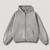 Oversized rits-hoodie - trendy casual mode voor mannen