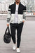 Heren athletic trainingspak - trendy zwart en grijs sportoutfit voor casual en gym gebruik