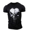 Heren t-shirt met schedelontwerp - trendy t-shirt voor casual dagelijks gebruik