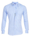 Zip fit shirt - getailleerde herenblouse met knoopsluiting
