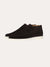 Heren mocassins suede hoge loafers elegant zwart - veelzijdig dagelijks schoeisel voor casual en semi-formele gelegenheden