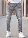 Op maat gemaakte slim jeans - veelzijdige herentrousers voor een moderne stijl