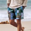 Heren zwemshorts - levendige strandmode voor ontspanning - lichtgewicht sneldrogende zomerzwemkleding