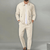 Heren 2-delige casual set - stijlvol ritsjack voor smart leisurewear