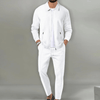 Heren 2-delige casual set - stijlvol ritsjack voor smart leisurewear