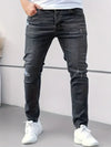 Op maat gemaakte slim jeans - veelzijdige herentrousers voor een moderne stijl
