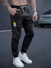 Heren tapered jogger jeans met trekkoord - casual en relaxte denim broeken