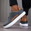 Urban skate sneakers voor mannen - trendy lage trainers voor casual dagen