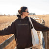 Heren hoodie 'geloof boven angst' - inspirerende motivatie met psalm 118:6