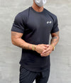 Heren workout t-shirt - duurzame actieve top - vochtregulerende fitness tee voor de sportschool en casual dagen
