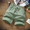 Lichte casual shorts voor mannen - stijlvolle broekjes met trekkoord voor zomerse uitjes