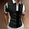Heren polo shirt met moderne ritsstijl voor casual gelegenheden - kwalitatief materiaal voor ontspannen uitjes