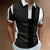 Heren polo shirt met moderne ritsstijl voor casual gelegenheden - kwalitatief materiaal voor ontspannen uitjes