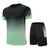 2-delige heren sportset - lichtgewicht performance t-shirt en shorts voor casual en gym gebruik