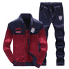 2-delige trainingsoutfit - trendy heren sportkleding