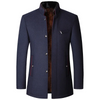 Heren op maat gemaakte wollen blend overcoat - stijlvolle winterouterwear voor formele en casual evenementen