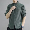 Lichtgewicht korte mouw heren shirt - ademend kleding voor elke dag