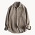 Heren corduroy shirt - duurzame casual uitstraling met lange mouwen