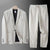 2-delige blazer en broek set - verfijnde mannenformele outfit