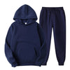 2-delig mannen jogging kostuum - stijlvolle hoodie en broek voor actieve mannen