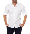 Zip fit shirt - getailleerde herenblouse met knoopsluiting