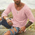 Heren casual top met lange mouwen - lichtgewicht tee voor zomerse activiteiten