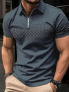 Zippered polo shirt - ademende casual outfit voor heren
