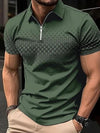 Zippered polo shirt - ademende casual outfit voor heren