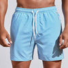 Heren gestreepte boardshorts - duurzame strandkleding met een klassieke uitstraling
