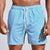 Heren gestreepte boardshorts - duurzame strandkleding met een klassieke uitstraling
