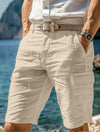 Heren linnen cargo shorts - stijlvol en praktisch voor de zomer