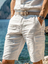 Heren linnen cargo shorts - stijlvol en praktisch voor de zomer