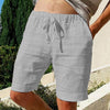 Heren linnen shorts - lichtgewicht casual broekjes voor strand en vakantie