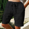 Heren linnen shorts - lichtgewicht casual broekjes voor strand en vakantie