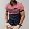 Verfijnde polo shirt - trendy heren zomertop