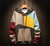 Heren hoodie met stijlvol kleurblokontwerp - moderne grijs en gele casual wear