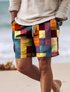 Heren zwemshorts - levendige strandmode voor ontspanning - lichtgewicht sneldrogende zomerzwemkleding