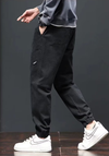 Heren tapered jogger jeans met trekkoord - casual en relaxte denim broeken